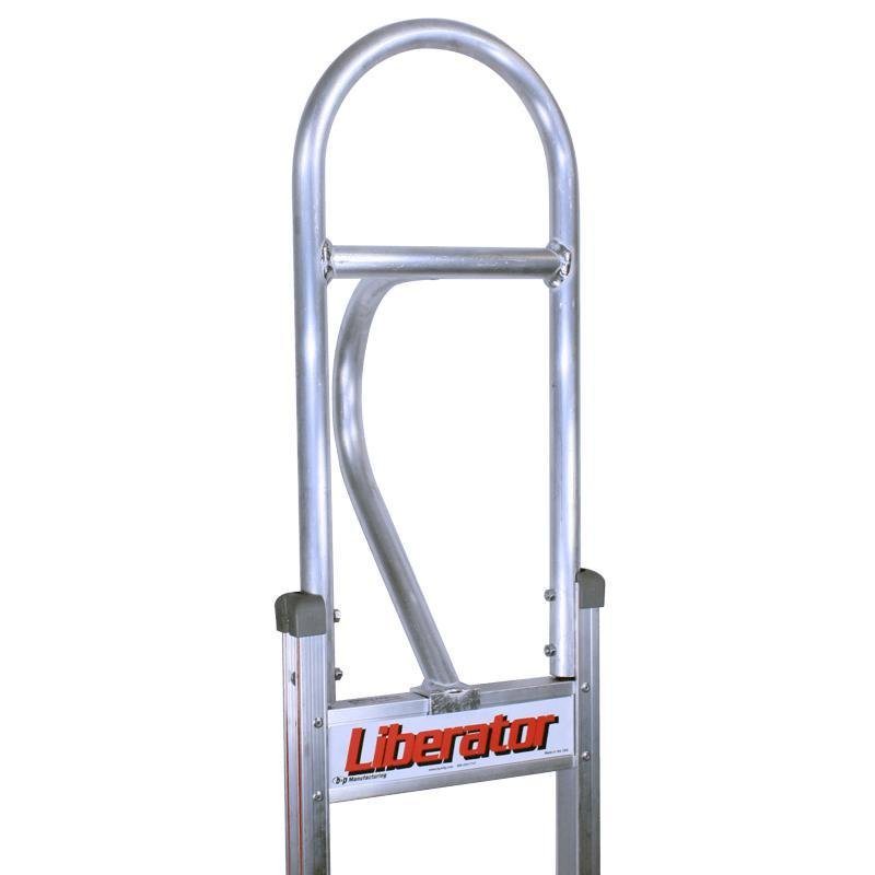 B&P Liberator Aluminum Hand Truck Stair Climber 600lb Capacity 60" x 21" x 20" - Image 3