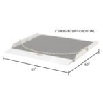 HD Ramps Lightweight Aluminum Dock Board 5' x 5.25' with 20,000 lbs Capacity - Image 3