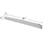 HD Ramps Load Leveler Spacers 96.5"x5"x6" Military-Grade Aluminum with 23,500 lbs Capacity - Image 5