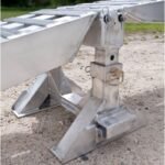 HD Ramps Modular Step Deck Trailer Ramp System 8' L x 20" W with 23,500 lbs Capacity per Axle - Image 3