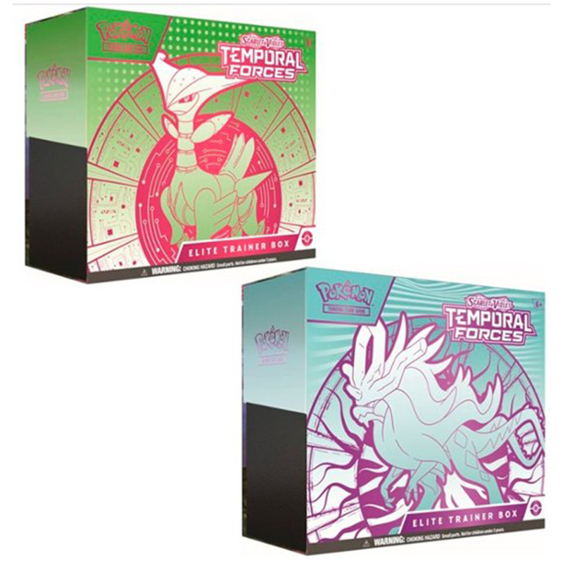 PokemonTCG-ScarletandViolet-TemporalForcesEliteTrainerBox_9eafa388-fb58-4799-a50f-cb8c07e7685b Pokemon TCG: Scarlet and Violet: Temporal Forces Elite Trainer 10 Box Case - Image 1