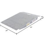 Guardian Punch Plate Aluminum Shed Ramp 29" L x 24" W x 2" H - Image 6