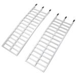 Black Widow Ride Master Aluminum Arched Dual Runner UTV Ramps 5' 5" L with 3,000 lbs Capacity
