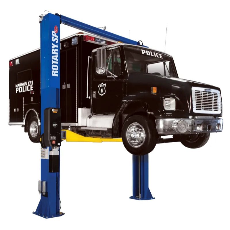 Rotary_SPO20LC_Two_Post_Car_Lift_ROTSPO20N0TL Rotary SPO20 Low Ceiling Symmetric 2-Post Lift 20,000 lb. Capacity - Image 1