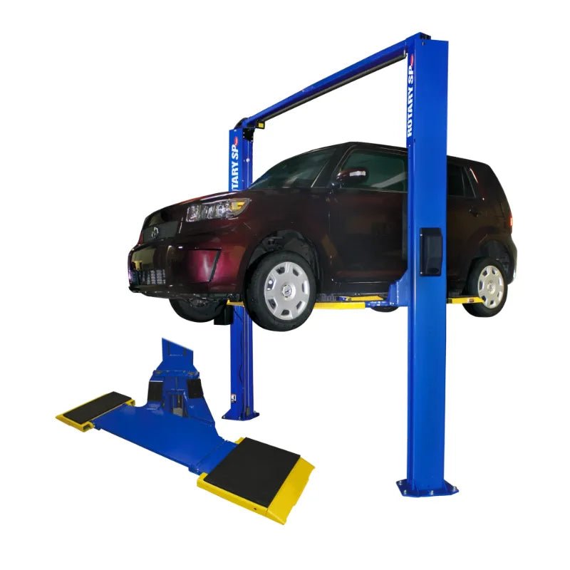 Rotary_SPOA7-MP_Two_Post_Car_Lift_ROTSPOA7N14X7_d1086a6e-8af7-49a1-9869-81bef9e513ad Rotary SPOA7 Movable Pad 2-Post Lift with 2 Ft. Extension 7,000 lb. Capacity - Image 1