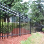 Aleko Brussels - Commercial Grade 8-Panel Steel Fence Kit - 8x6 ft. Each - Image 8
