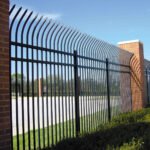 Aleko Athens - Commercial Grade 8-Panel Steel Fence Kit - 8x6 ft. Each - Image 9