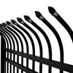 Aleko Athens - Commercial Grade 8-Panel Steel Fence Kit - 8x6 ft. Each - Image 12