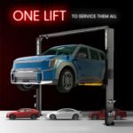 Rotary SPOA10-AV Asymmetric 2-Post Lift 10,000 lb. Capacity - Image 4