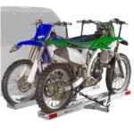 Black Widow Aluminum Double Motorcycle Carrier – 600 lb. Capacity