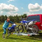 Black Widow Aluminum Double Motorcycle Carrier – 600 lb. Capacity - Image 15