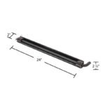 HD Ramps Steel Skid Seat Attaching Bracket for Pin-End Ramps 24" - Image 2