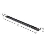 HD Ramps Steel Skid Seat Attaching Bracket for Pin-End Ramps 36" - Image 3