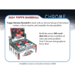 2024 Topps Chrome Baseball Jumbo Box - Image 2