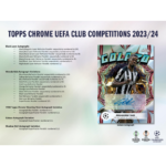 2023/24 Topps UEFA Club Competitions Chrome Soccer Hobby 12 Box Case - Image 8