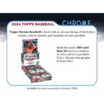 2024 Topps Chrome Baseball Hobby Box - Image 2