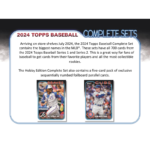 2024 Topps Complete Baseball Factory Hobby Set - Image 2