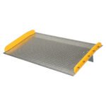 Vestil Aluminum Dock Board Steel Curb TAS-10-6036