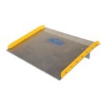 Vestil Aluminum Dock Board Steel Curb TAS-10-6048