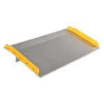Vestil Aluminum Dock Board Steel Curb TAS-15-6036