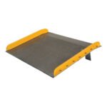 Vestil Aluminum Dock Board Steel Curb TAS-15-6048