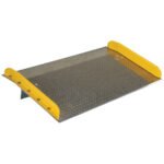 Vestil Aluminum Dock Board Steel Curb TAS-20-6036