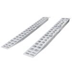 HD Ramps Plate-End Car Trailer Ramps 10' x 16" Aluminum, 5,000 lb per Axle