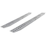 HD Ramps Plate-End Car Trailer Ramps 16' x 18" Aluminum, 5,000 lb per Axle
