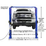 Atlas Platinum PVL10 ALI Certified 10,000 lb. Overhead 2-Post Lift - Image 4