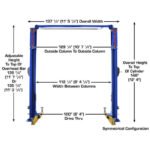 Atlas Platinum PVL10 ALI Certified 10,000 lb. Overhead 2-Post Lift - Image 14