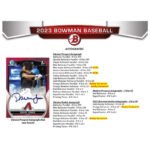 2023 Bowman Baseball Hobby Box - Image 9