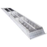 HD Ramps Car Trailer Ramps 10'x16" EZ Traction Hook End, 5,000 lb per axle, Aluminum - Image 7