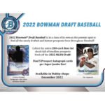 2022 Bowman Draft Baseball Super Jumbo Hobby 6 Box Case - Image 2