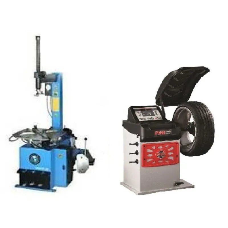 c105_1 Atlas TC229 Tire Changer + Platinum PWB50 Wheel Balancer Combo - Image 1