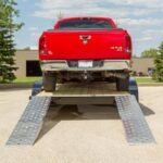 HD Ramps Car Trailer Ramps 10'x16" EZ Traction Plate End, 5,000 lb per axle, Aluminum - Image 2