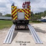 HD Ramps Modular Step Deck Trailer Ramp System 8' x 18" Aluminum Ramps, 23,500 lb Capacity - Image 4