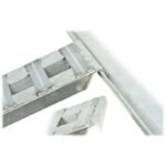 HD Ramps Aluminum Folding Smart Car Trailer Ramps 12' x 12" Plate End Design, 2,000 lb Capacity - Image 6