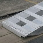 HD Ramps Modular Step Deck Trailer Ramp System 8' x 18" Aluminum Ramps, 23,500 lb Capacity - Image 5