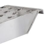 HD Ramps Car Trailer Ramps 10'x16" EZ Traction Hook End, 5,000 lb per axle, Aluminum - Image 3