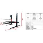 KATOOL KT-P2700 Double Deck 2 Post Car Lift 6,600 lb Capacity Dual Hydraulic - Image 5