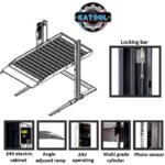 KATOOL KT-P2700 Double Deck 2 Post Car Lift 6,600 lb Capacity Dual Hydraulic - Image 3