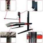 KATOOL KT-P2700 Double Deck 2 Post Car Lift 6,600 lb Capacity Dual Hydraulic - Image 4