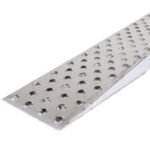 HD Ramps Car Trailer Ramps 10'x16" EZ Traction Plate End, 5,000 lb per axle, Aluminum - Image 5