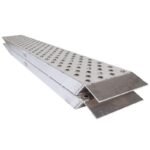 HD Ramps Car Trailer Ramps 10'x16" EZ Traction Plate End, 5,000 lb per axle, Aluminum - Image 6