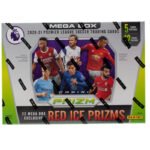 2020/21 Panini Prizm EPL Soccer Mega Box Red Ice 20 Box Case