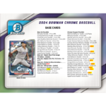 2024 Bowman Chrome Baseball Hobby Box - Image 3