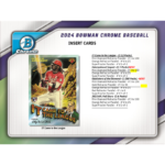 2024 Bowman Chrome Baseball Hobby 12 Box Case - Image 4