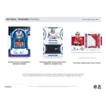 2023 Panini National Treasures Football Hobby 4 Box Case - Image 3