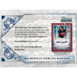 2024 Bowman Sterling Baseball Hobby Box - Image 2