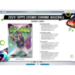 2024 Topps Cosmic Chrome Baseball Hobby Box - Image 4